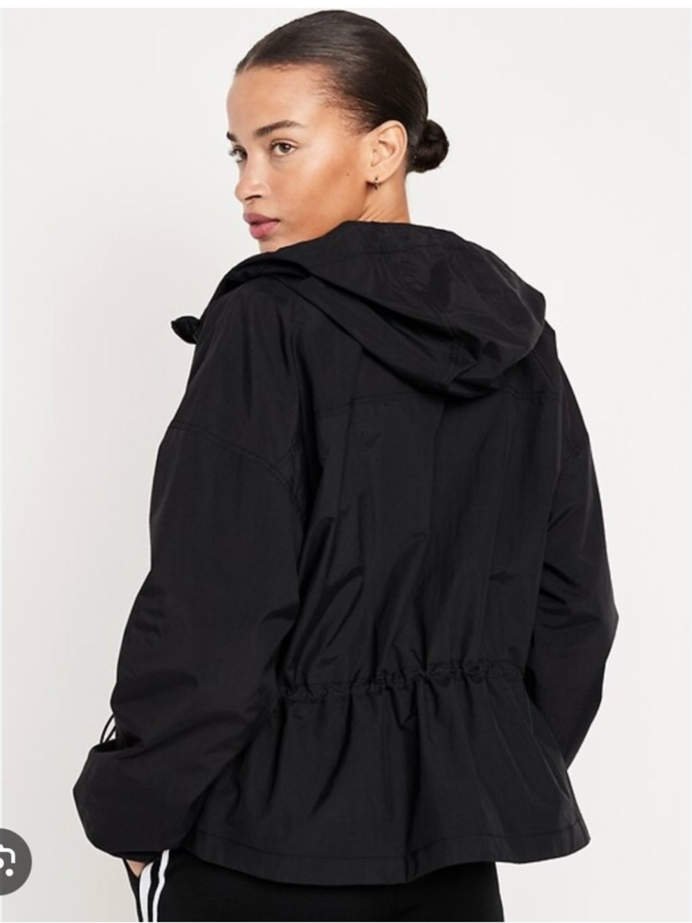 NWT Old Navy cinched waist athletic jacket in size medium